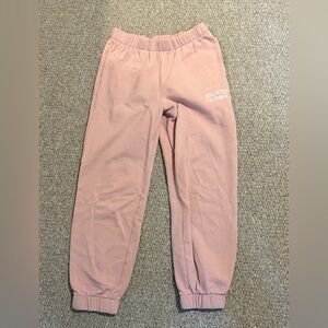 Hollister Girls Light Pink Sweat Joggers
